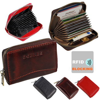 Etui na karty kredytowe RFID skórzane 5339 J.Jones