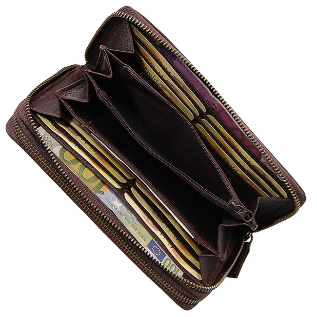 Portfel Damski Skórzany 70594 BRANCO