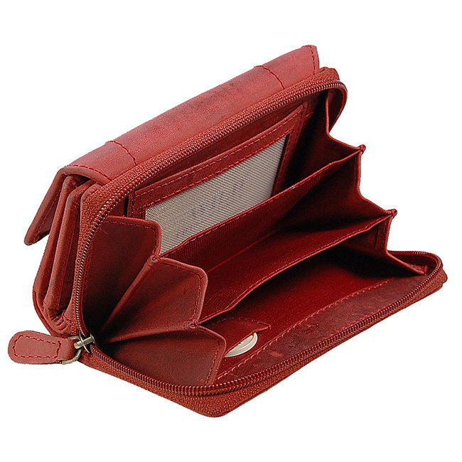 Portfel damski skórzany 9803 WILD THINGS ONLY!!!