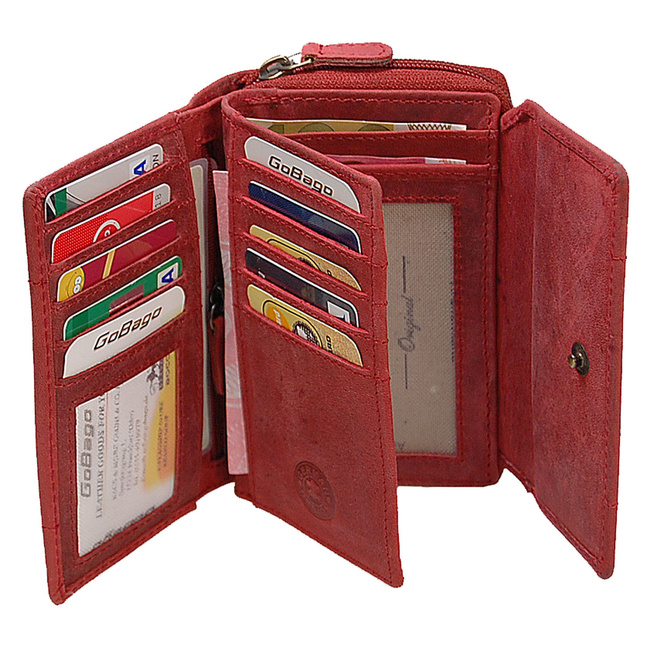 Portfel damski skórzany 9803 WILD THINGS ONLY!!!