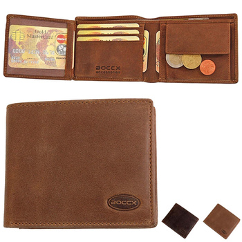 Portfel Męski mały skórzany 40021 BOCCX