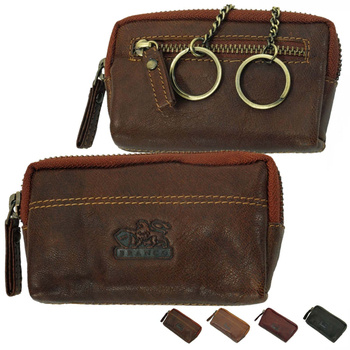 Etui na Klucze skórzane 79024  BRANCO