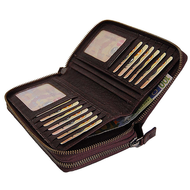 Portfel Damski Skórzany 70594 BRANCO