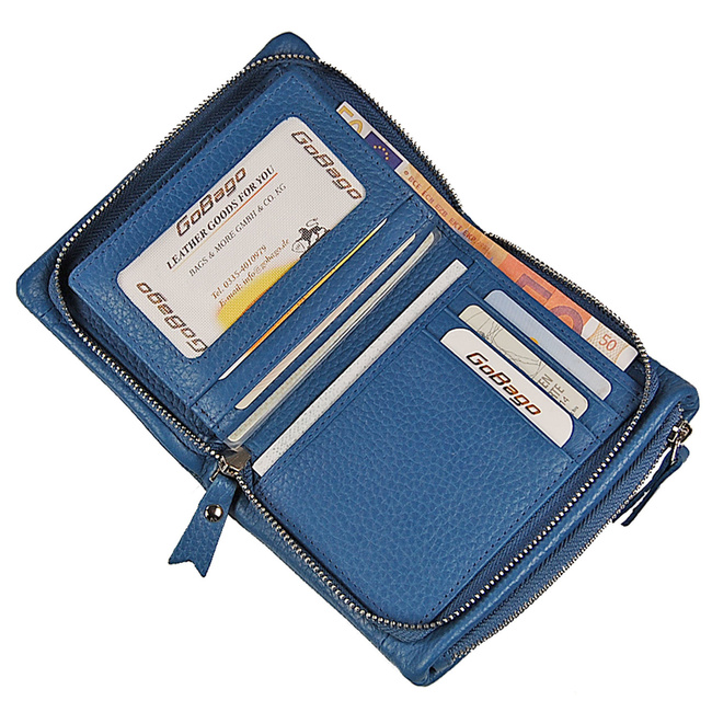 Portfel Damski  skórzany RFID 62352 BRANCO