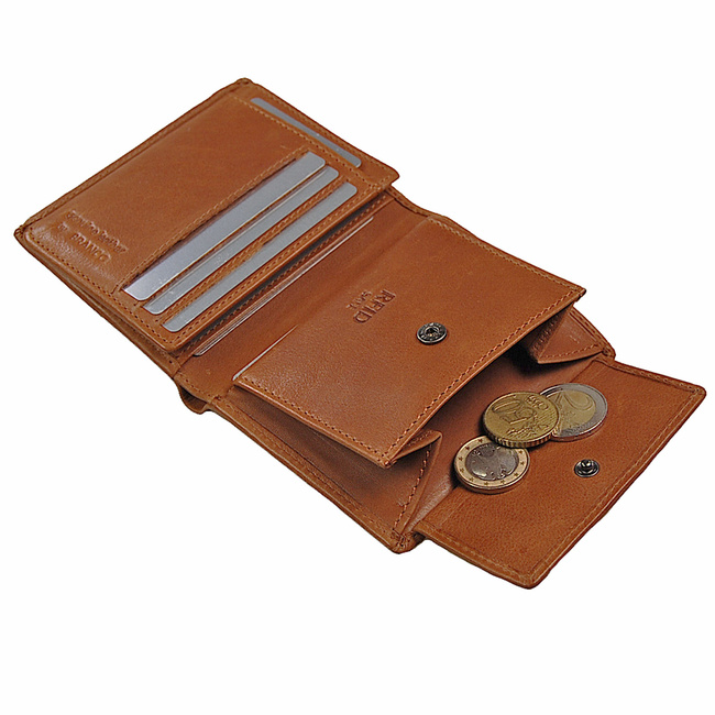 Portfel Męski skórzany RFID 95059  BRANCO 