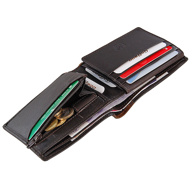 Portfel Męski skórzany RFID 60945 BRANCO