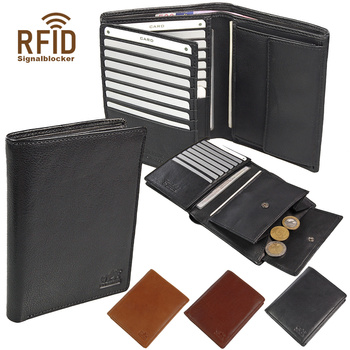 Portfel Męski Skórzany RFID 95627 BRANCO