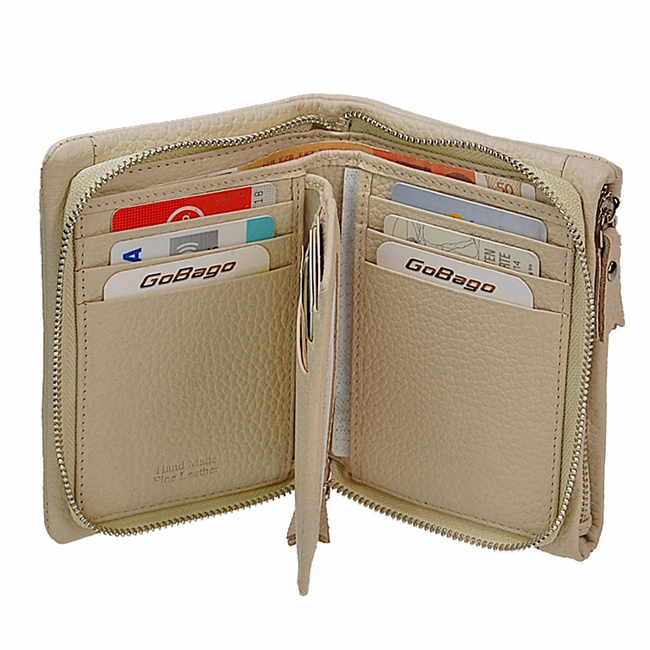 Portfel Damski  skórzany RFID 62352 BRANCO