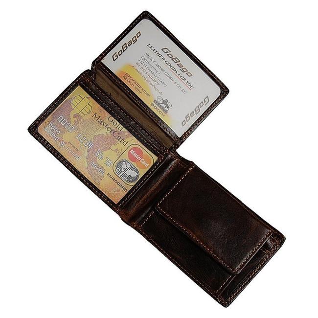 Portfel Męski skórzany 5538 J. Jones z blokadą RFID