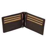 BRANCO Mały Portfel Męski 16749 Skóra naturalna