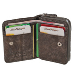 Portfel Męski mały skórzany 5511 Wild