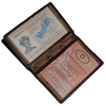 Etui na dokumenty skórzane RFID 5521 Wild
