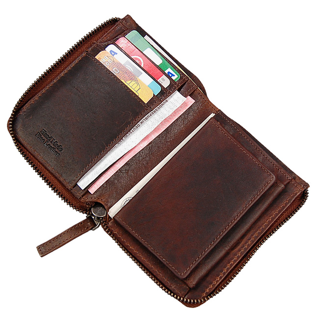Portfel Męski skórzany RFID 61007 BRANCO 