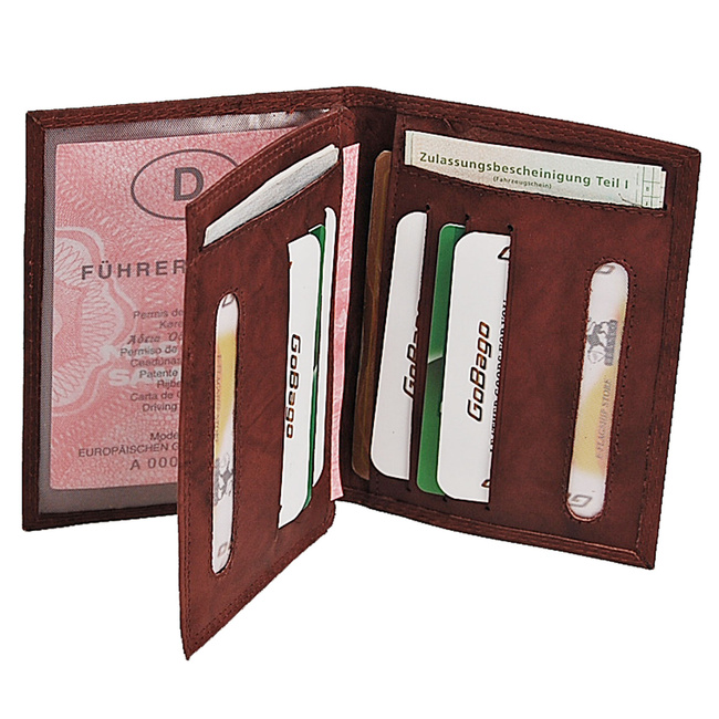 Etui na dokumenty skórzane 12128 Money Maker 