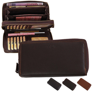 Portfel Damski Skórzany 70594 BRANCO