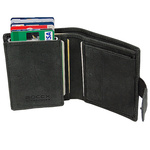 Portfel Męski skórzany 40029 RFID BOCCX