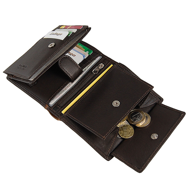 Portfel Męski skórzany RFID 60951 BRANCO