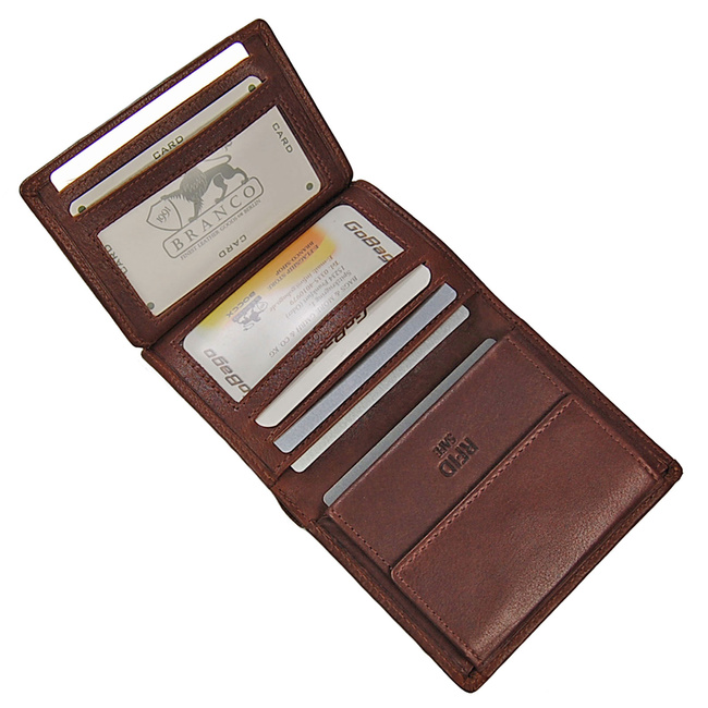 Portfel Męski skórzany RFID 95059  BRANCO 