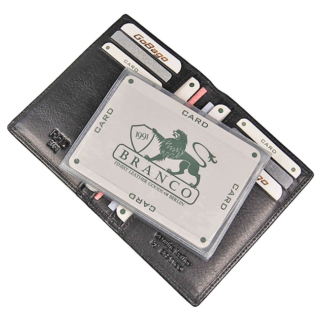 Etui na Dokumenty skórzane 91303 BRANCO