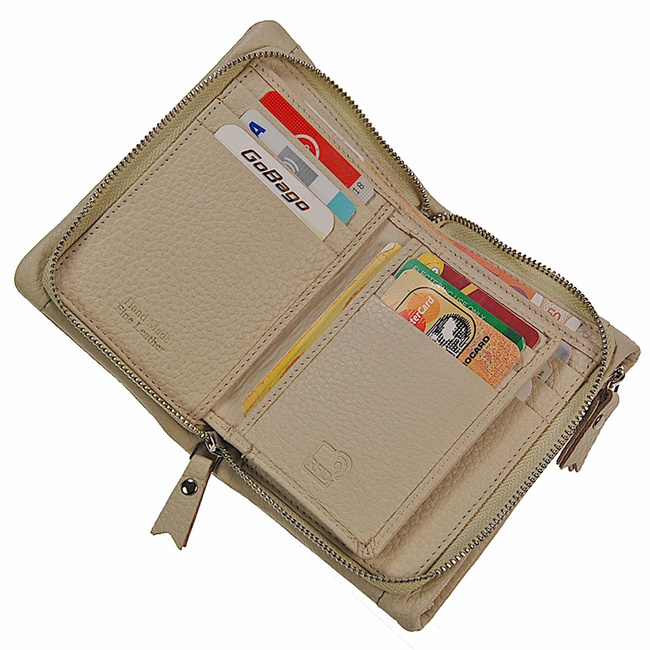 Portfel Damski  skórzany RFID 62352 BRANCO