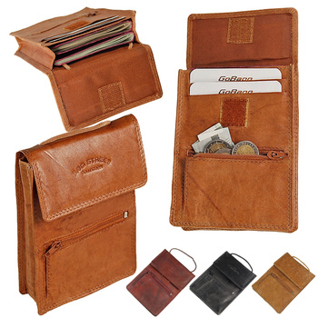 Portfel na Szyję skórzany 5401 Bag Street