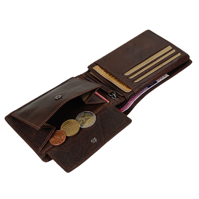 Portfel Męski skórzany 16390 BRANCO