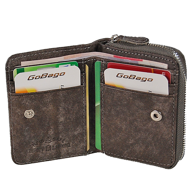 Portfel Męski mały skórzany 5511 Wild