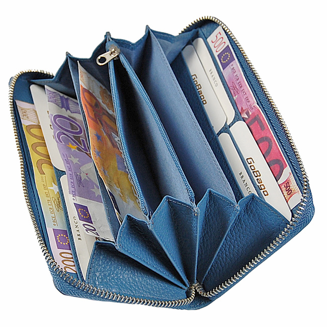 Portfel Damski Skórzany RFID 62593 BRANCO