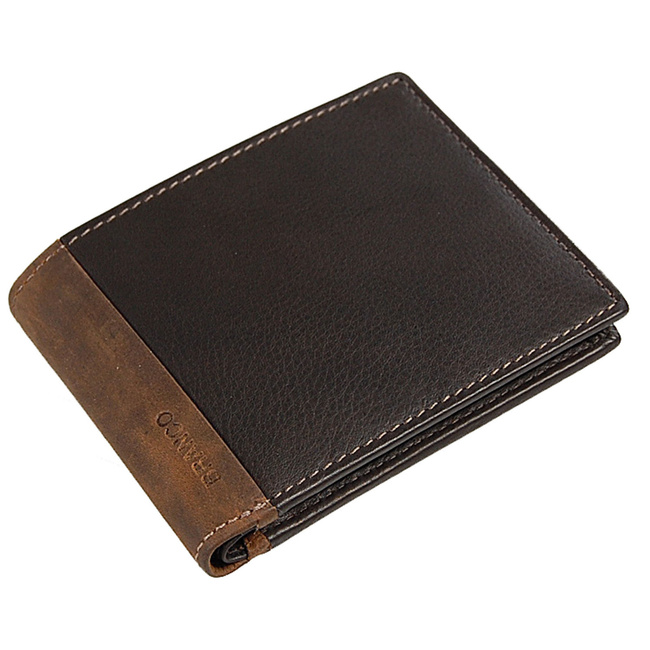 Portfel Męski skórzany RFID 60945 BRANCO