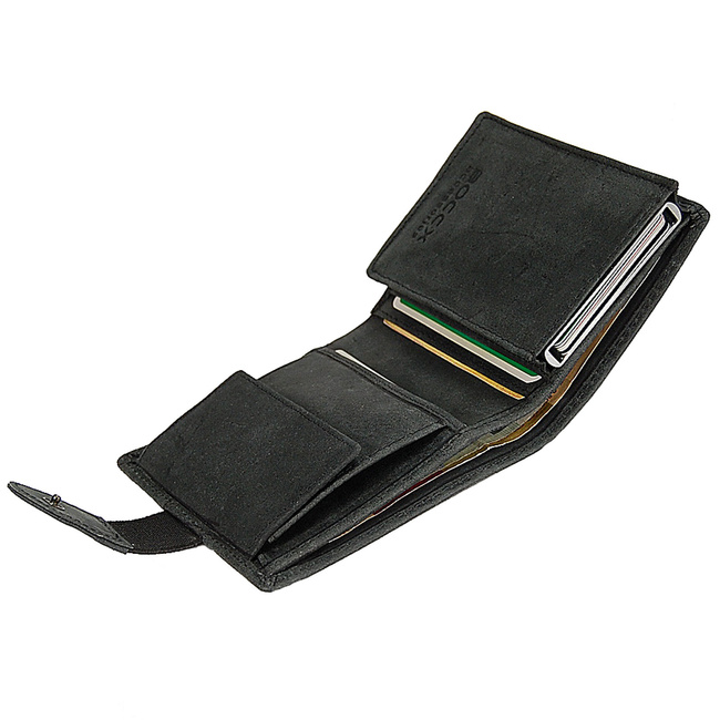 Portfel Męski skórzany 40029 RFID BOCCX