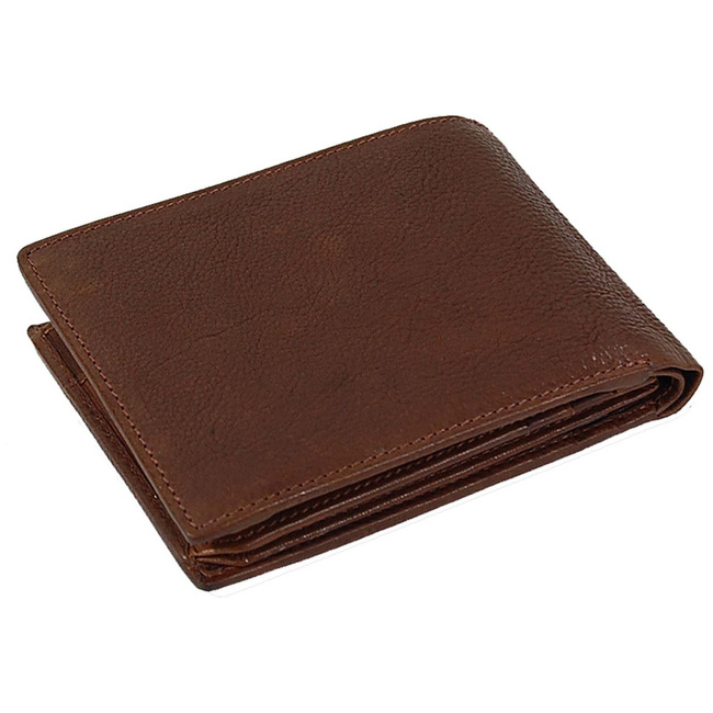 BRANCO Portfel Męski 35358 Skóra naturalna