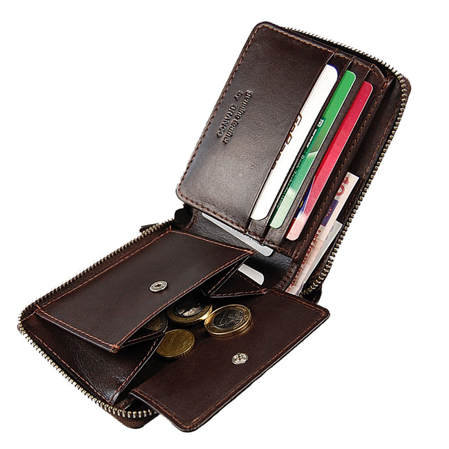 Portfel Męski 97008 Skórzany BRANCO