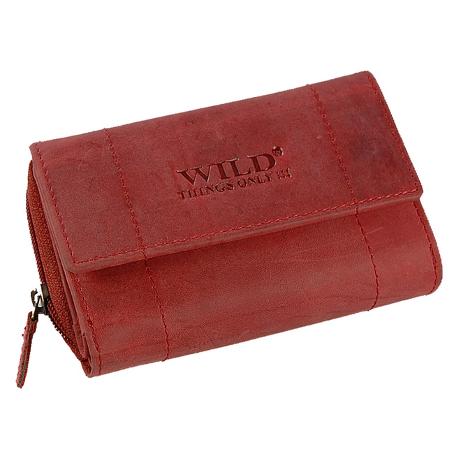 Portfel damski skórzany 9803 WILD THINGS ONLY!!!