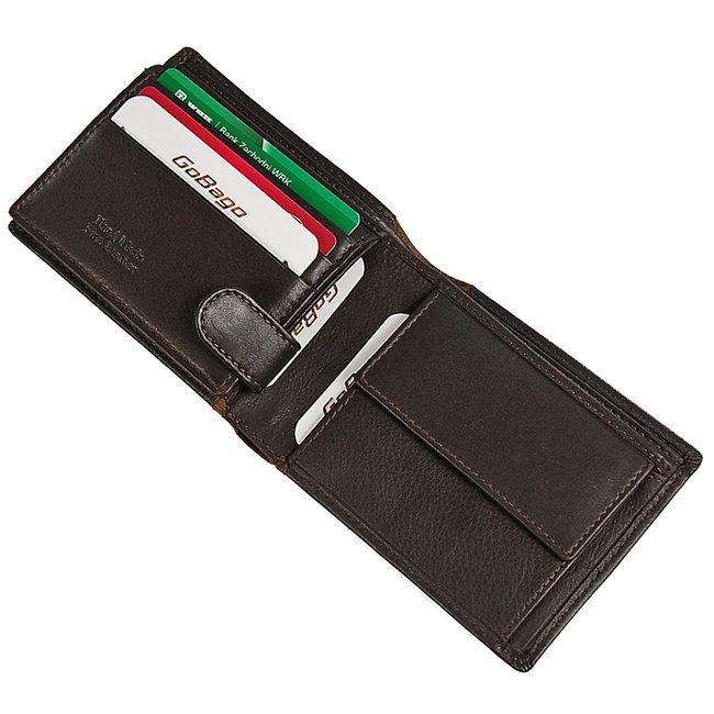 Portfel Męski skórzany z ochroną RFID 60943 BRANCO