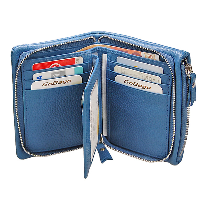Portfel Damski  skórzany RFID 62352 BRANCO