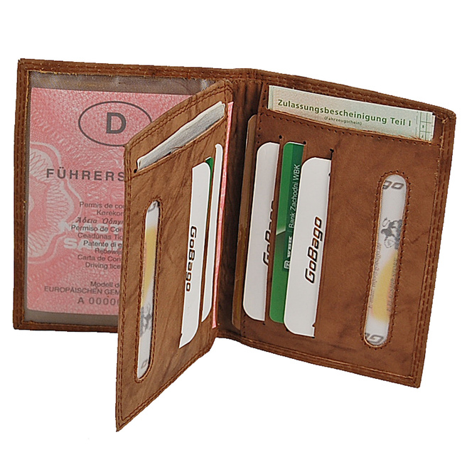Etui na dokumenty skórzane 12128 Money Maker 