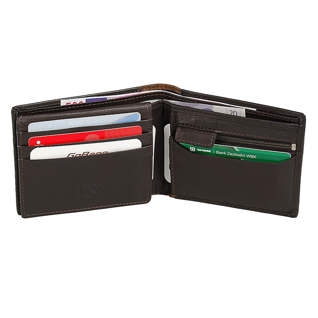 Portfel Męski skórzany RFID 60945 BRANCO