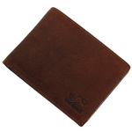 BRANCO Portfel Męski 35358 Skóra naturalna