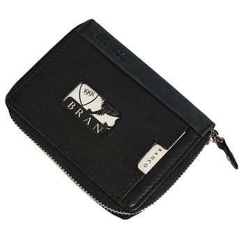 Etui na karty kredytowe skórzane RFID 60950 BRANCO