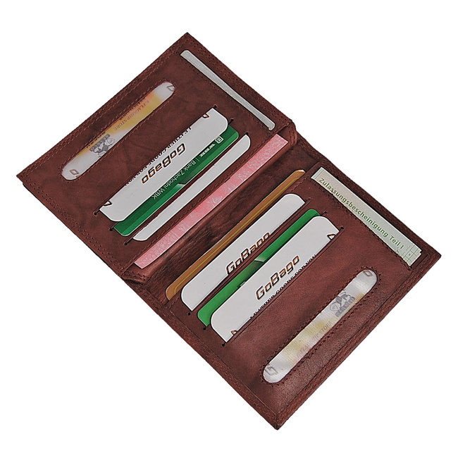 Etui na dokumenty skórzane 12128 Money Maker 