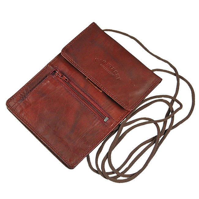  Portfel na Szyję skórzany 5401 Bag Street   