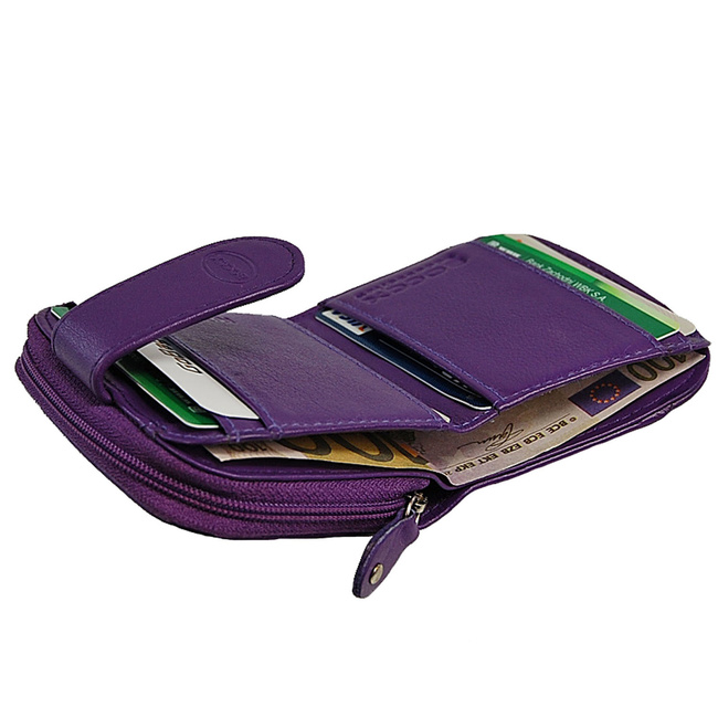Portfel Damski skórzany RFID 70031 BOCCX 