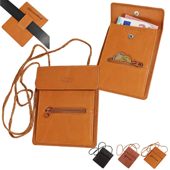 Portfel na Szyję skórzany 423 BRANCO