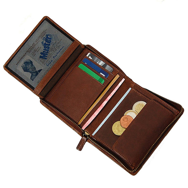 Portfel Męski skórzany 35009 BRANCO