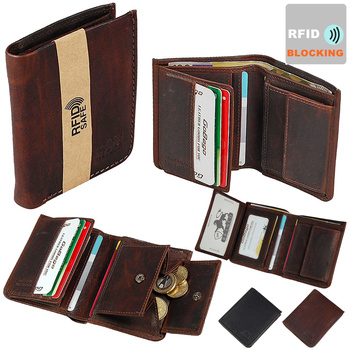 Portfel Męski skórzany 61543 BRANCO