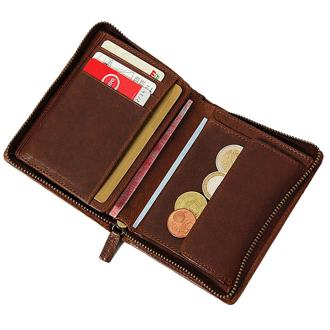 Portfel Męski skórzany 35009 BRANCO