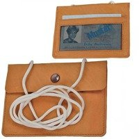 BOCCX Portfel na Szyję 017615 Skóra naturalna