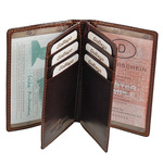 Etui na dokumenty skórzane RFID 5521 Wild